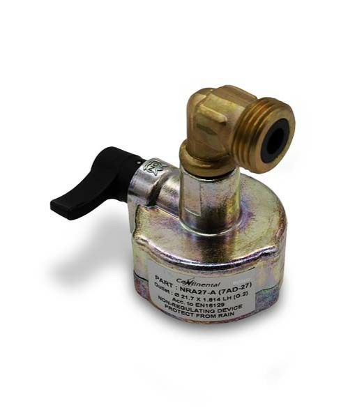 Non Regulating 27mm Clip On Patio Gas Adaptor